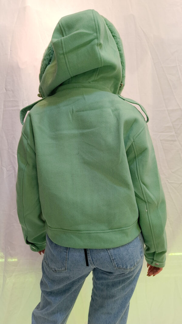 Campera de paño con capucha - Image 12