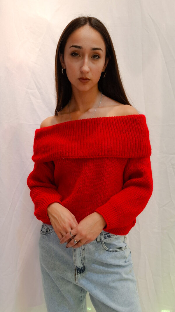 Sweater cuello bote