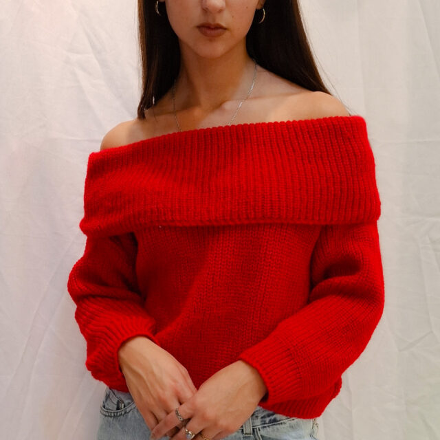Sweater cuello bote
